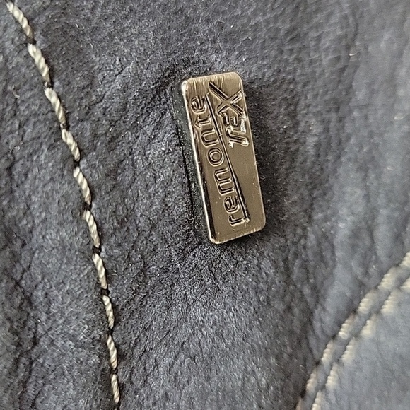 Remonte By Reiker NavySneakers, Womens Sz 37. US 7. Side Zipper Leather - Picture 5 of 8